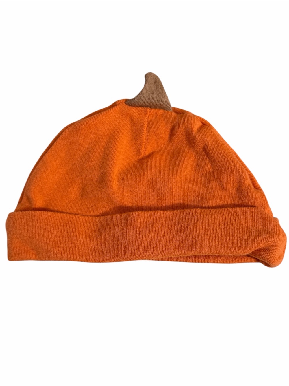 NWOT 6-9M Carter's Fall Pumpkin Cotton Knit Beanie Hat Cap Baby 6-9 Months